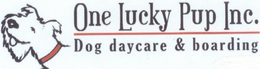 ONE LUCKY PUP INC. DOG DAYCARE & BOARDING trademark