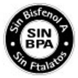 SIN BISFENOL A SIN BPA SIN FTALATOS trademark