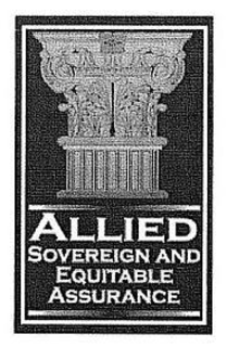 ALLIED SOVEREIGN AND EQUITABLE ASSURANCE trademark