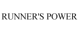 RUNNER'S POWER trademark