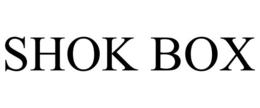 SHOK BOX trademark