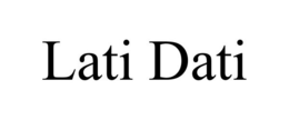 LATI DATI trademark