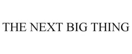 THE NEXT BIG THING trademark