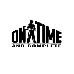 ON TIME AND COMPLETE trademark