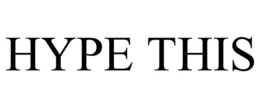 HYPE THIS trademark