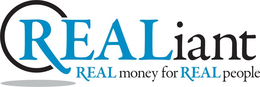 REALIANT REAL MONEY FOR REAL PEOPLE trademark