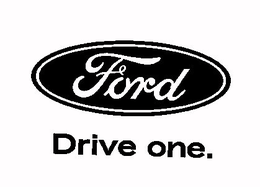 FORD DRIVE ONE. trademark