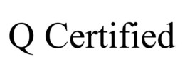 Q CERTIFIED trademark