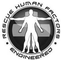 · RESCUE HUMAN FACTORS · ENGINEERED trademark