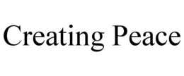 CREATING PEACE trademark