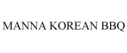 MANNA KOREAN BBQ trademark