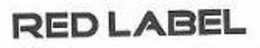 RED LABEL trademark