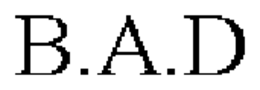 B.A.D trademark