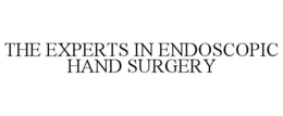 THE EXPERTS IN ENDOSCOPIC HAND SURGERY trademark