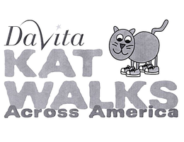 DAVITA KAT WALKS ACROSS AMERICA trademark