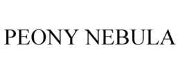 PEONY NEBULA trademark