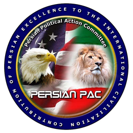 CONTRIBUTION OF PERSIAN EXCELLENCE TO INTERNATIONAL CIVILIZATION PERSIAN POLITICAL ACTION COMMITTEE PERSIAN PAC trademark