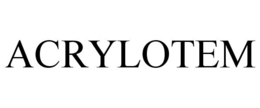 ACRYLOTEM trademark