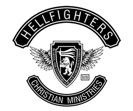 HELLFIGHTERS CHRISTIAN MINISTRIES BEARING THE STANDARD FOR OUR LORD JESUS CHRIST M/M trademark