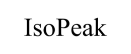 ISOPEAK trademark