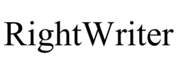 RIGHTWRITER trademark