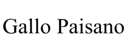 GALLO PAISANO trademark