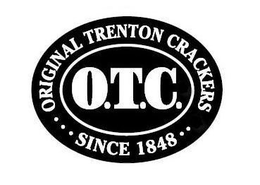 · · · ORIGINAL TRENTON CRACKERS O.T.C. SINCE 1848 · · trademark