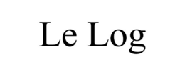 LE LOG trademark