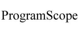 PROGRAMSCOPE trademark