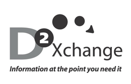 D2XCHANGE, INFORMATION AT THE POINT YOUNEED IT trademark