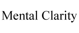 MENTAL CLARITY trademark