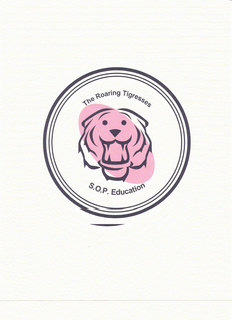 THE ROARING TIGRESSES S.O.P. EDUCATION trademark