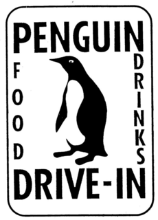 PENGUIN FOOD DRINKS DRIVE-IN trademark