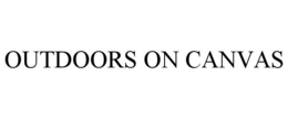 OUTDOORS ON CANVAS trademark