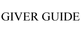 GIVER GUIDE trademark