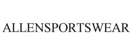 ALLENSPORTSWEAR trademark