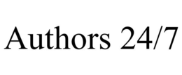 AUTHORS 24/7 trademark