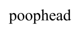 POOPHEAD trademark