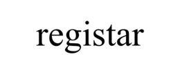 REGISTAR trademark
