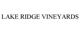 LAKE RIDGE VINEYARDS trademark