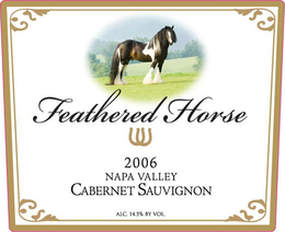 FEATHERED HORSE 2006 NAPA VALLEY CABERNET SAUVIGNON trademark