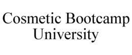 COSMETIC BOOTCAMP UNIVERSITY trademark