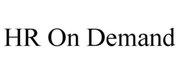 HR ON DEMAND trademark