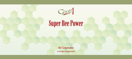 GOOD 1 SUPER BEE POWER 60 CAPSULES A DIETARY SUPPLEMENT trademark