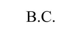 B.C. trademark