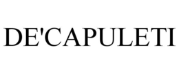 DE'CAPULETI trademark
