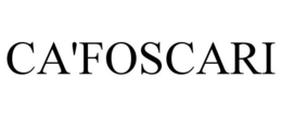 CA'FOSCARI trademark