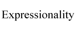 EXPRESSIONALITY trademark