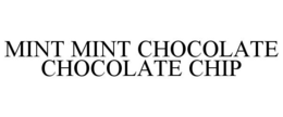 MINT MINT CHOCOLATE CHOCOLATE CHIP trademark
