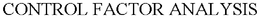 CONTROL FACTOR ANALYSIS trademark
